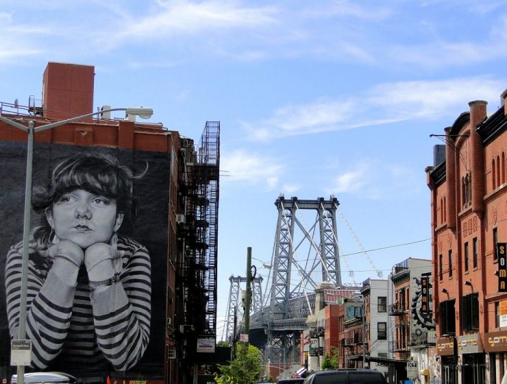 Streetart Williamsburg coole Gegend