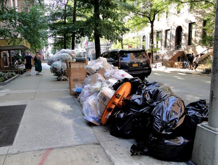 Verschwendung New York Amerika