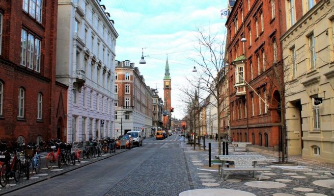 Kopenhagen huebsche Strassen