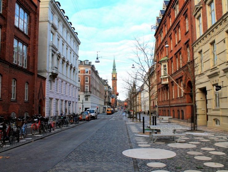 Kopenhagen huebsche Strassen