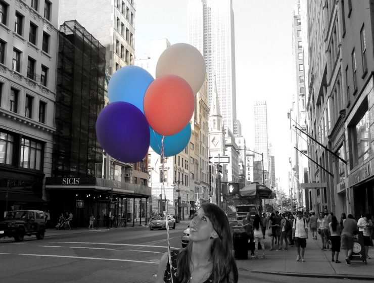 Bloggerin in New York