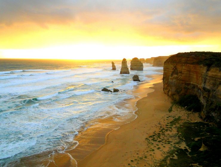 Sonnenuntergang Twelve Apostles
