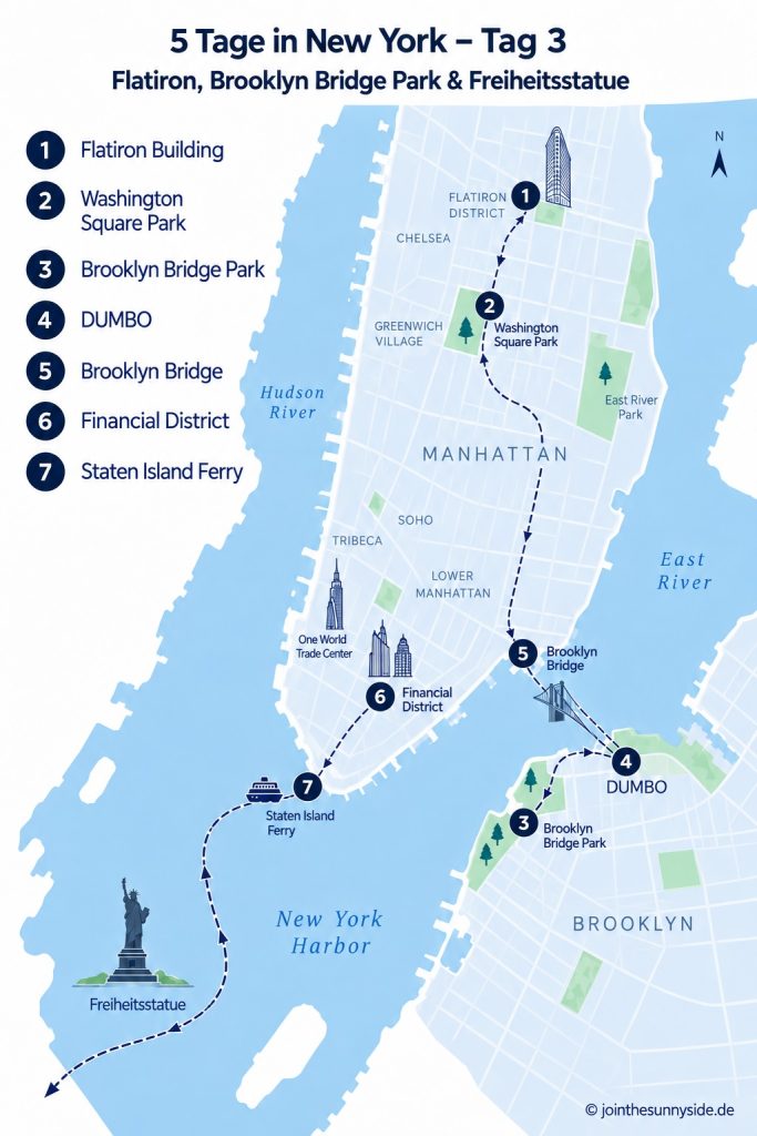 Tagesprogramm New York Tag 3 von 5