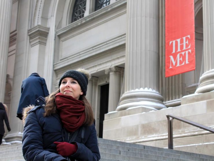 MET Steps Gossip Girl Drehort in New York