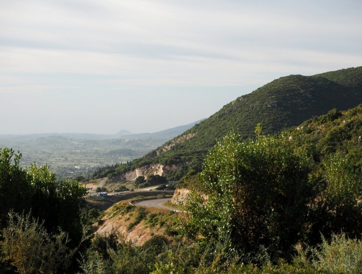 Kurvenreiche Strassen Zakynthos