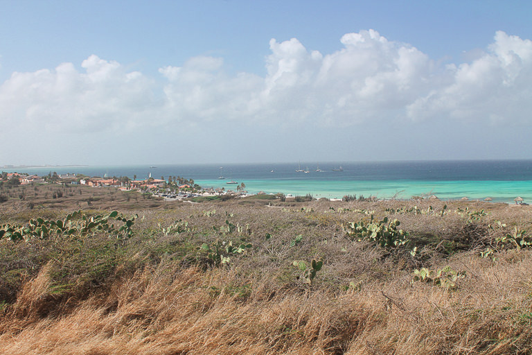 Ausblick Leuchttum Aruba