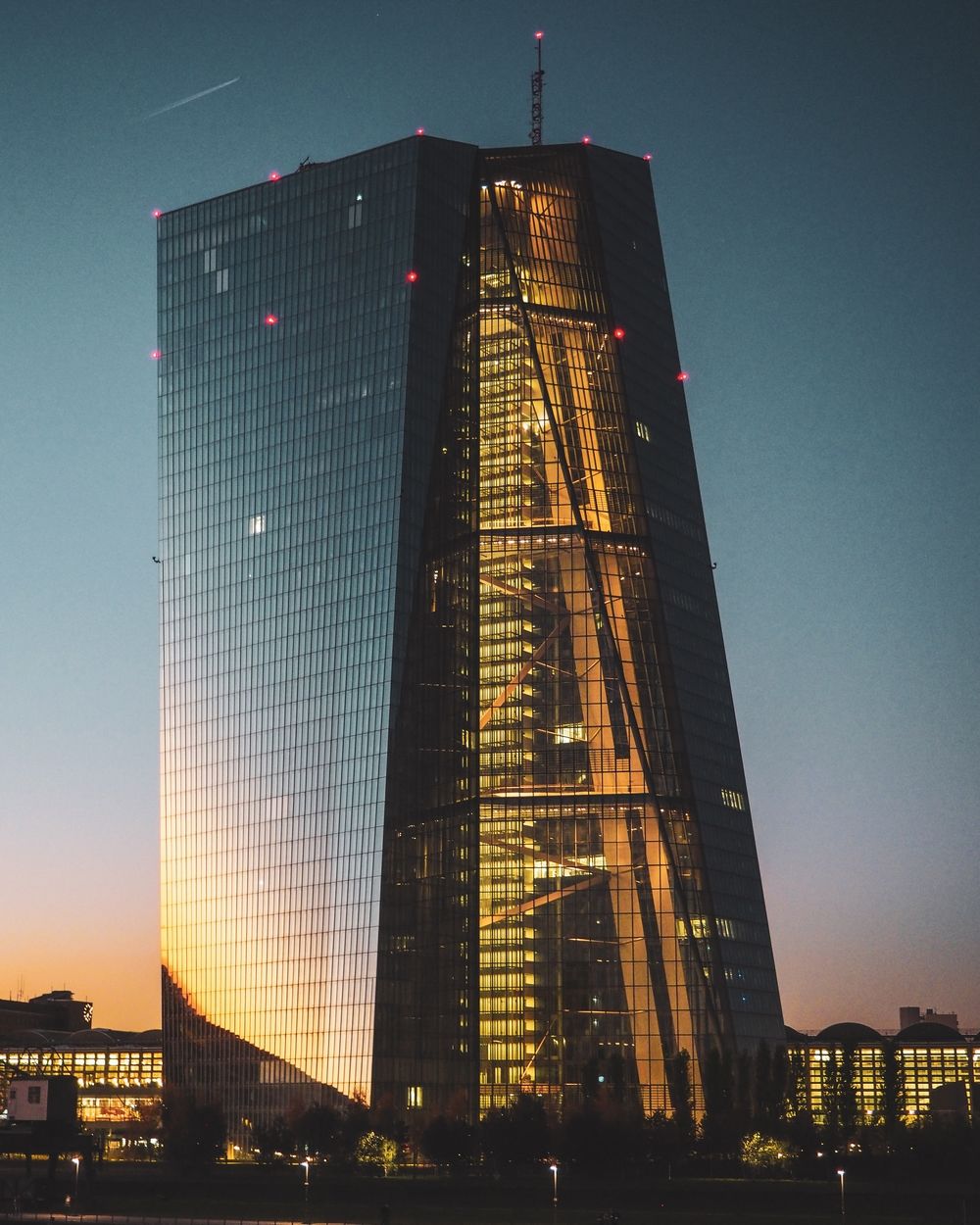 Europäische Zentralbank Frankfurt Ostend