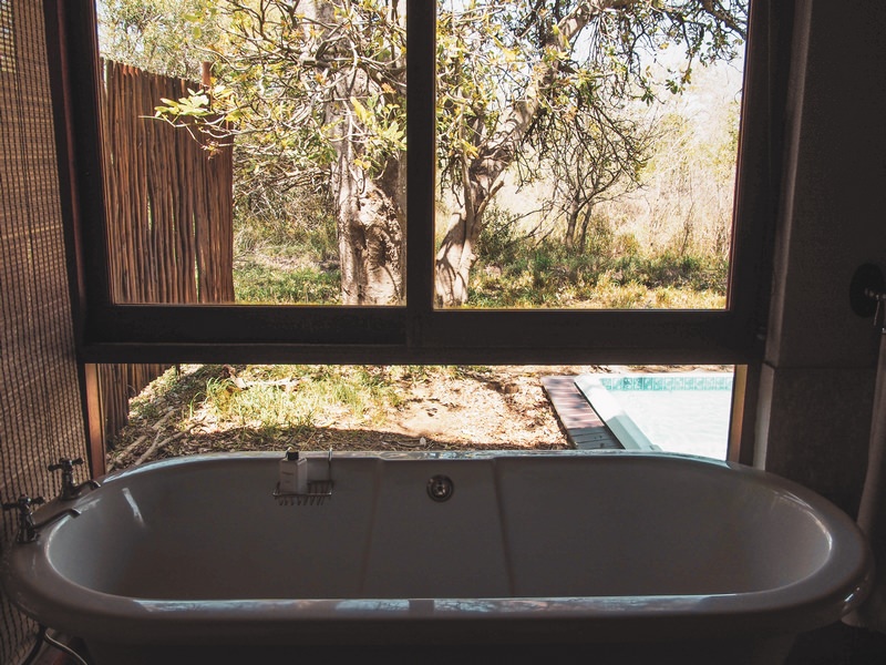 Badezimmer Imbali Safari Lodge