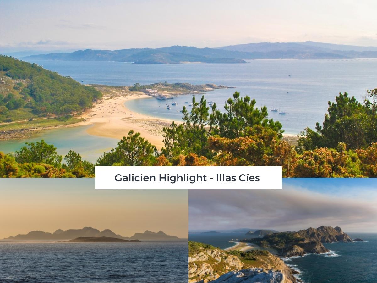 Galicien Highlights Rundreise Illas Cies