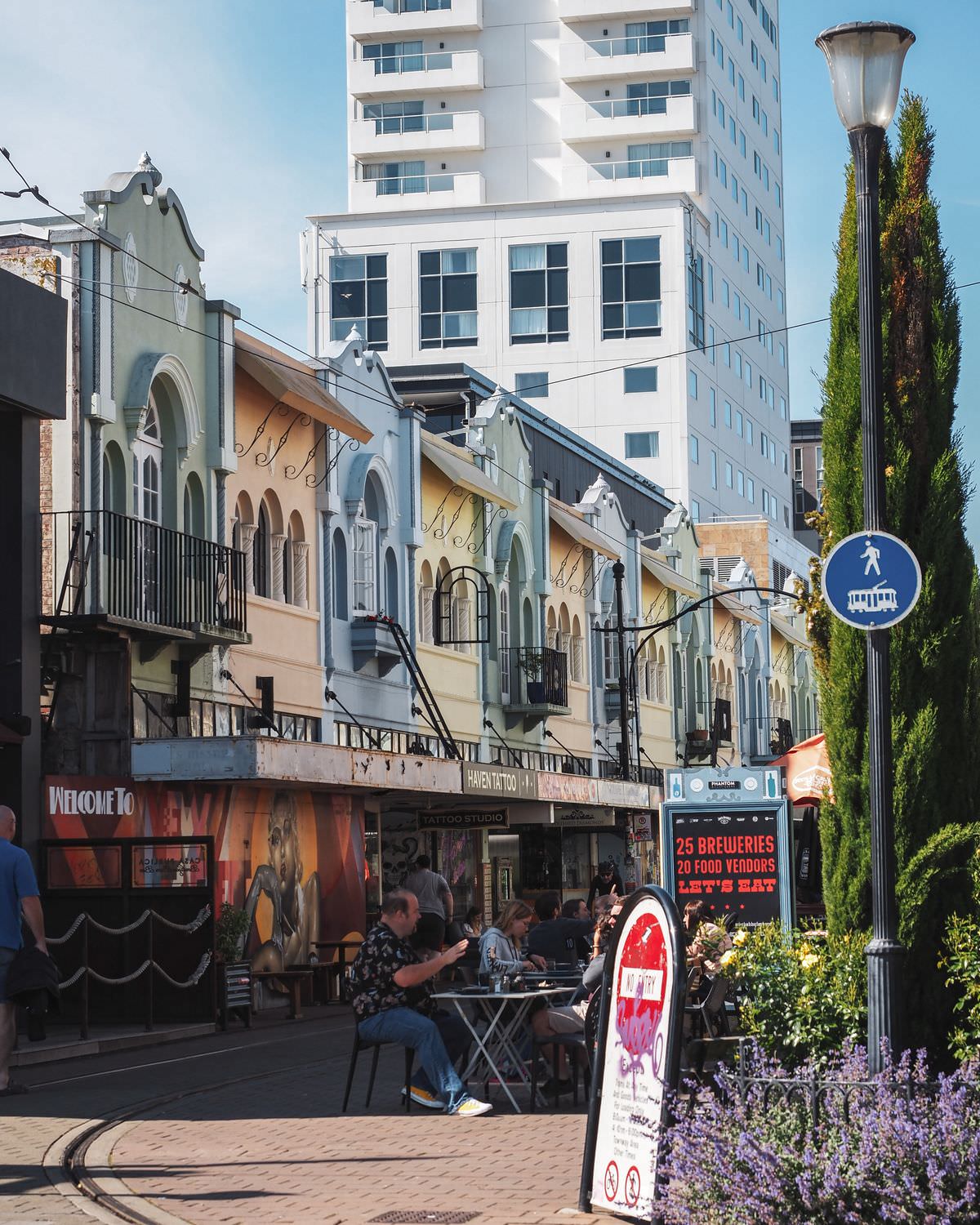 christchurch-neuseeland-suedinsel-rundreise Rundreise Neuseeland Südinsel Christchurch New Regent Street