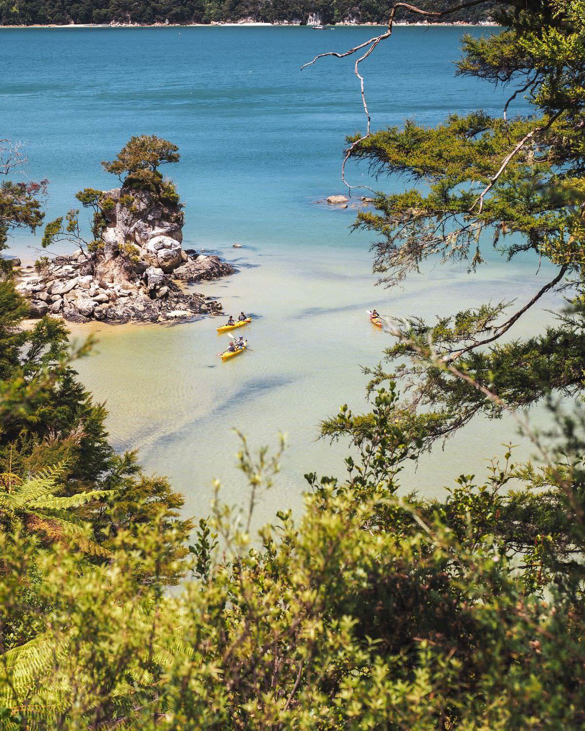 neuseeland-suedinsel-sehenswuerdigkeiten-abel-tasman Abel Tasman Nationalpark Neuseeland Südinsel