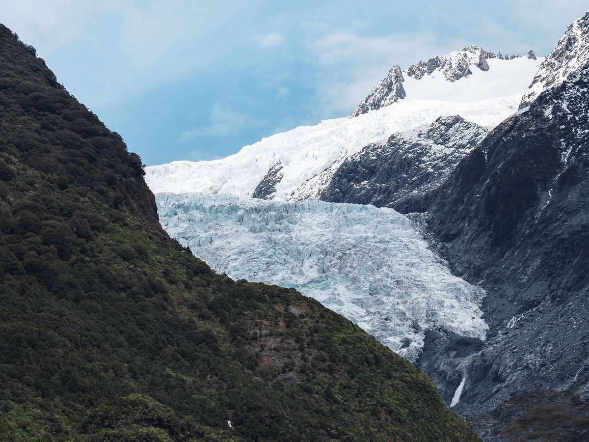 suedinsel-neuseeland-roadtrip-neuseeland-suedinsel-sehenswuerdigkeiten-gletscher Neuseeland Südinsel Fanz Josef Gletscher
